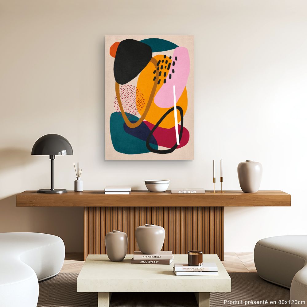 Tableau Formes organiques modernes