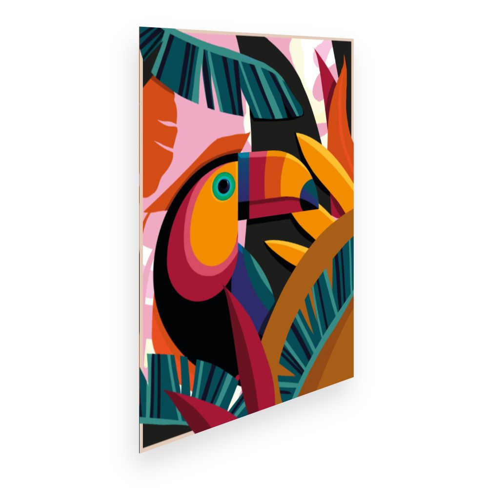 Affiche Toucan tropical