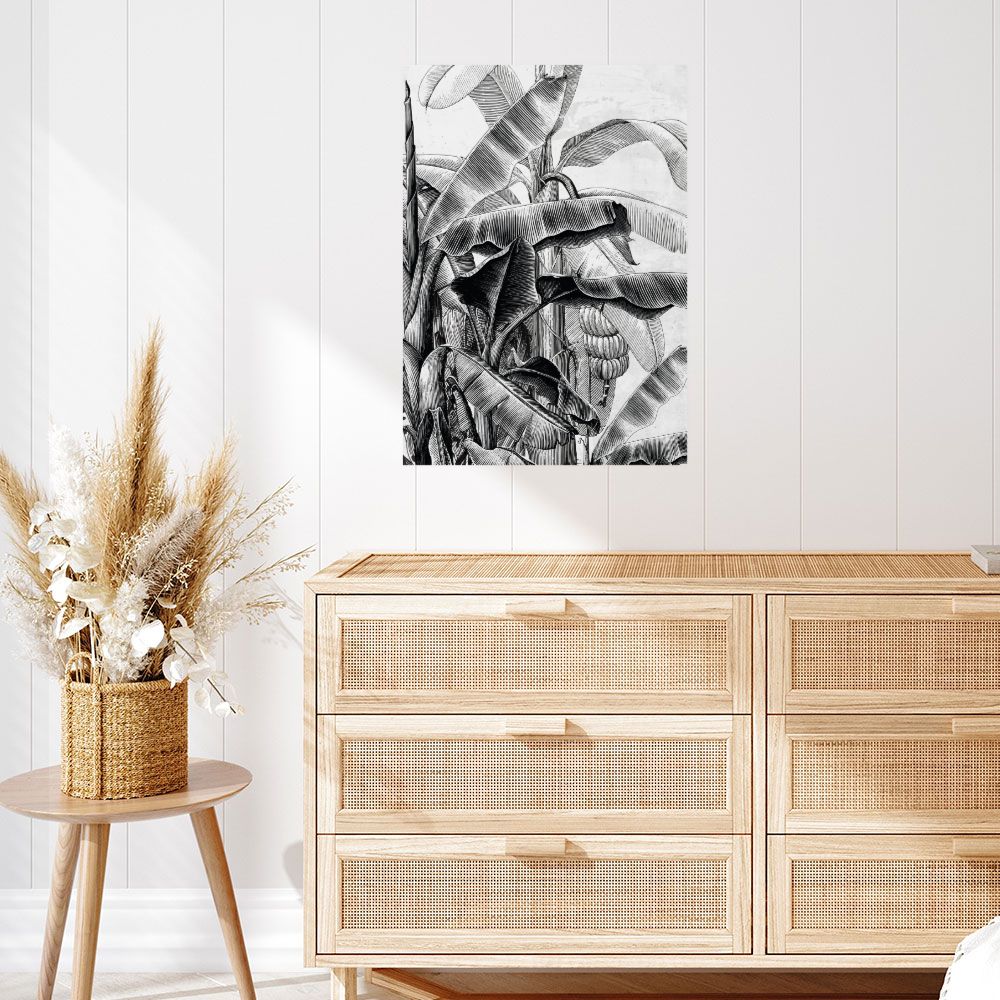 Affiche Feuillage exotique