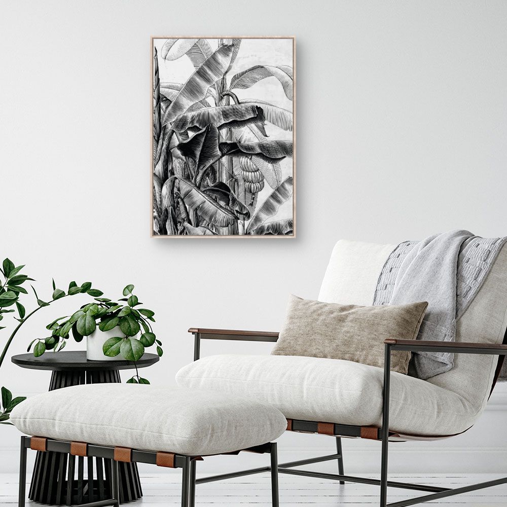 Tableau Feuillage exotique