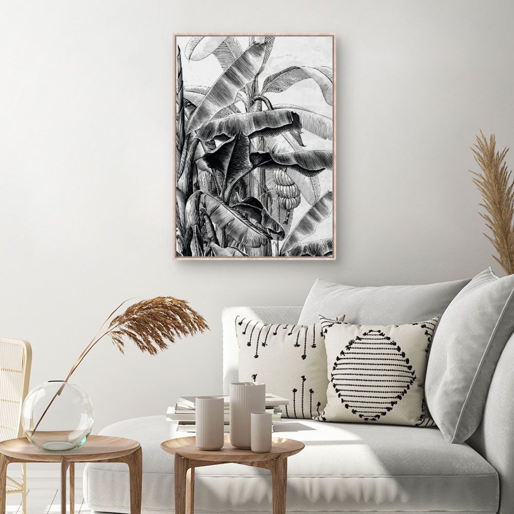 Tableau Feuillage exotique