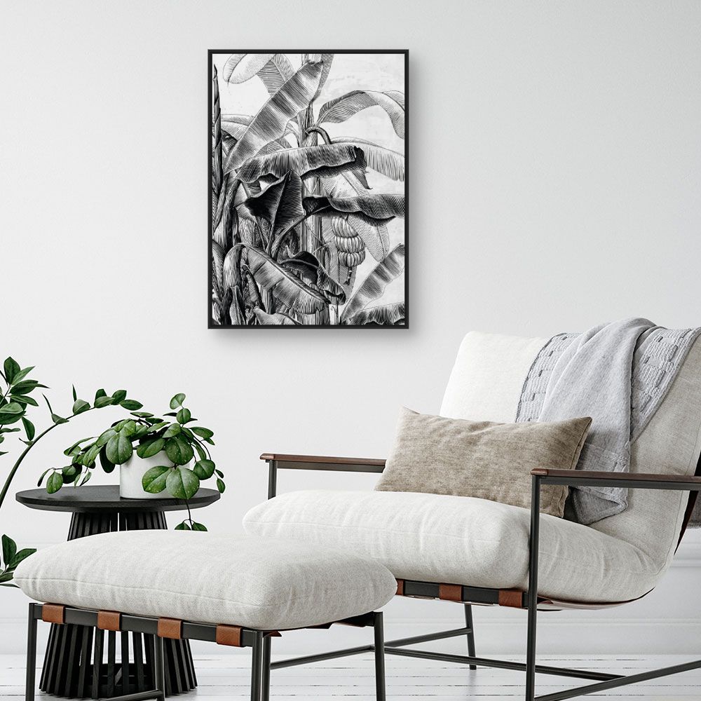 Tableau Feuillage exotique