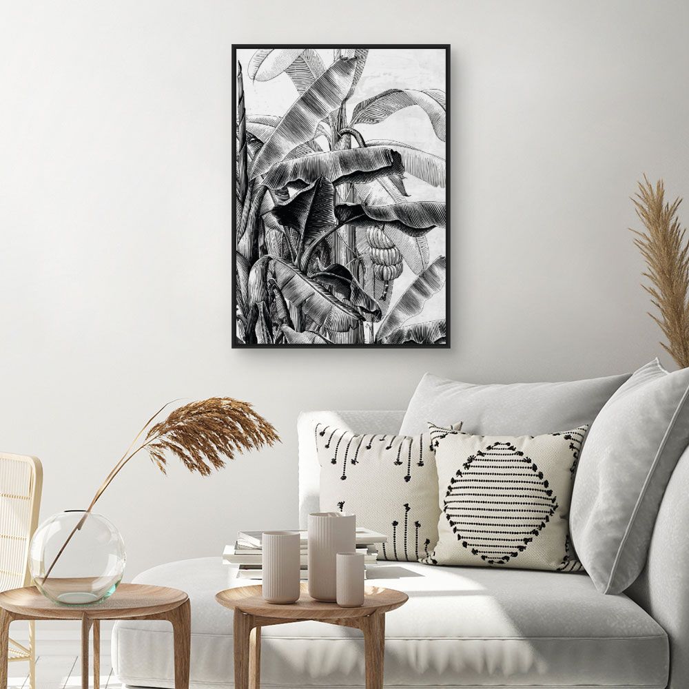 Tableau Feuillage exotique