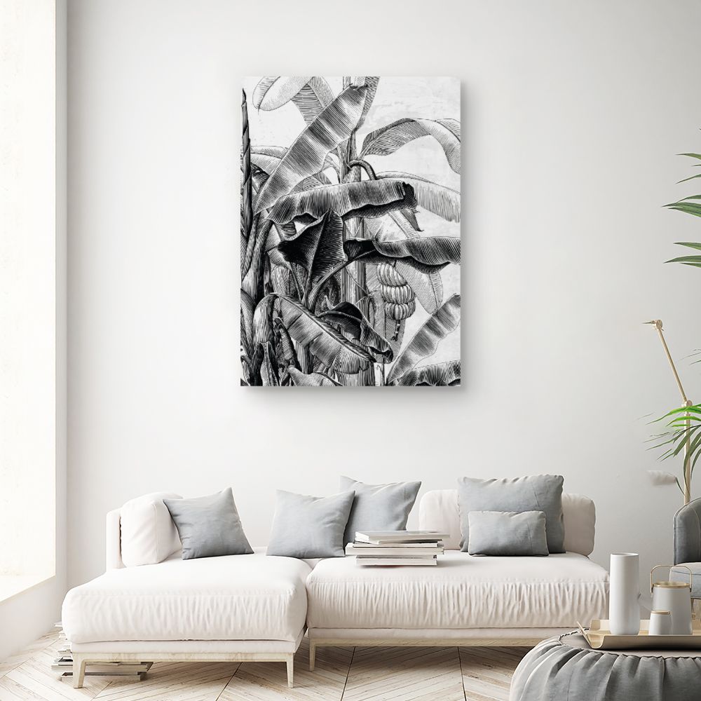 Tableau Feuillage exotique