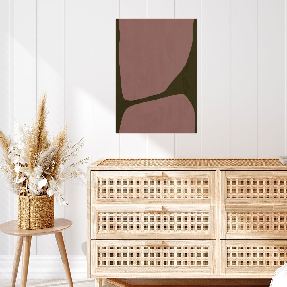 Affiche Formes abstraites élégantes