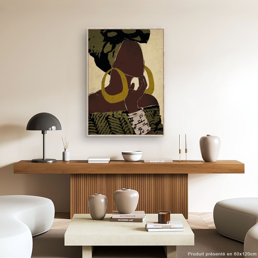 Tableau Portrait élégant