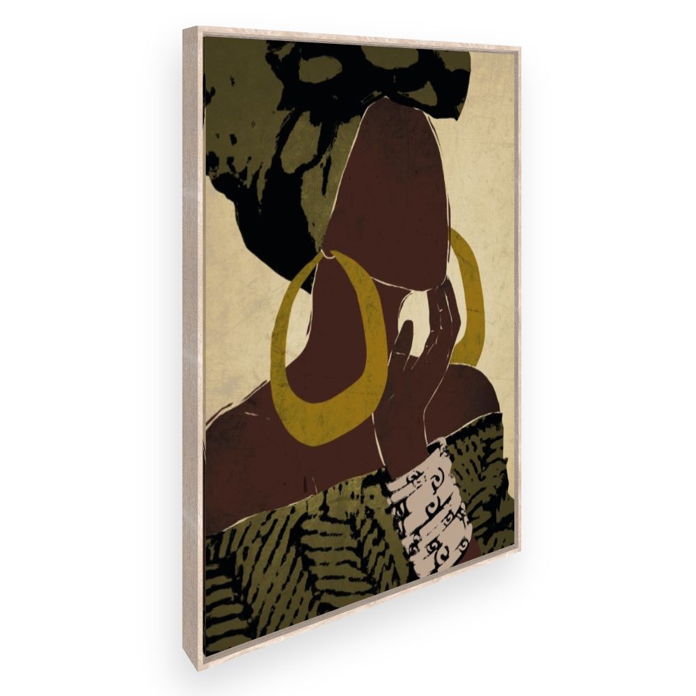 Toile Portrait élégant