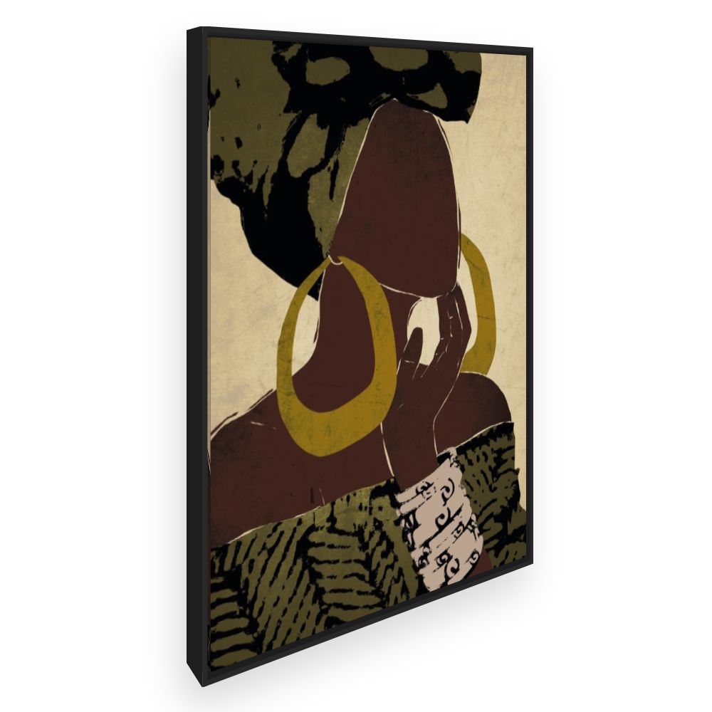 Toile Portrait élégant