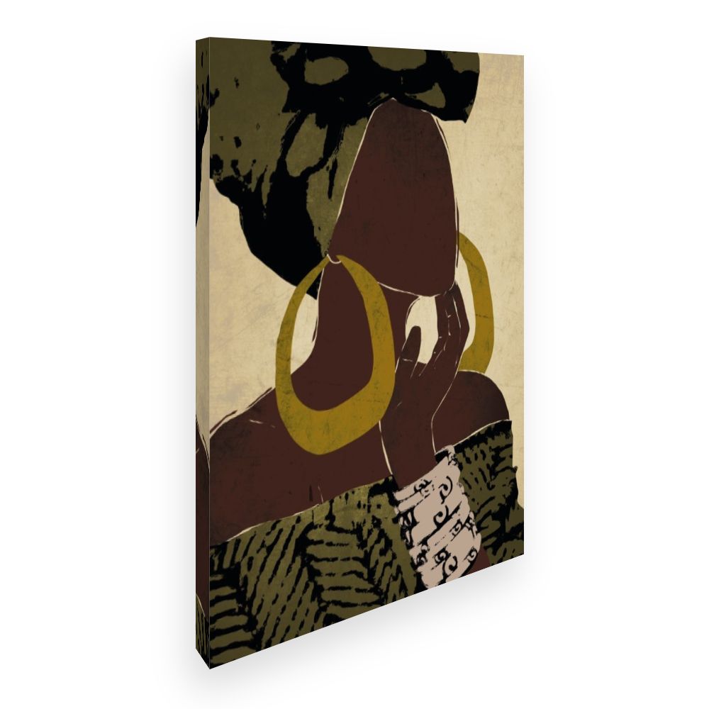 Toile Portrait élégant