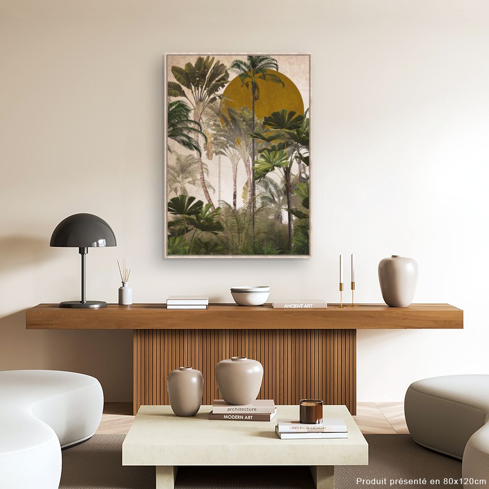 Tableau Jungle exotique