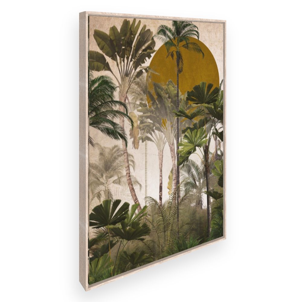 Toile Jungle exotique