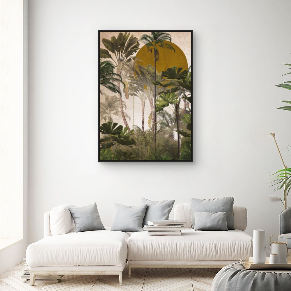 Tableau Jungle exotique