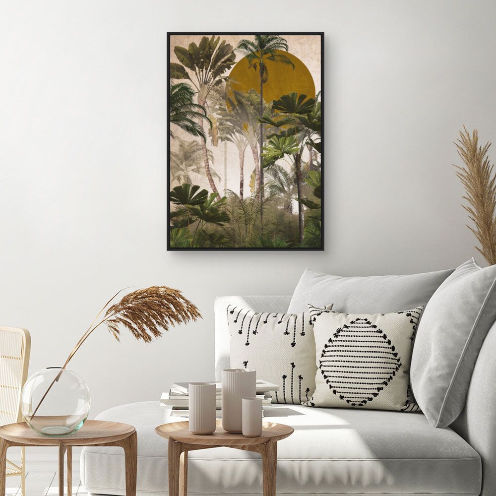 Tableau Jungle exotique