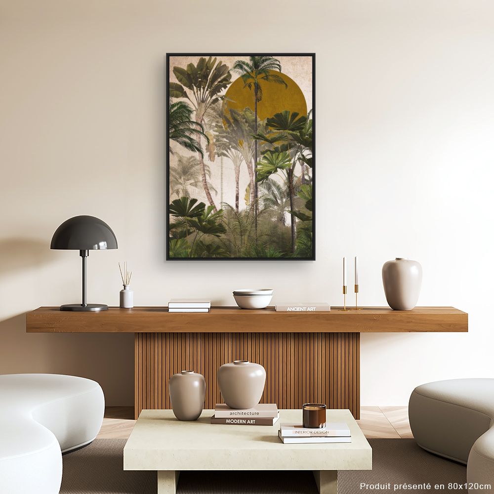 Tableau Jungle exotique