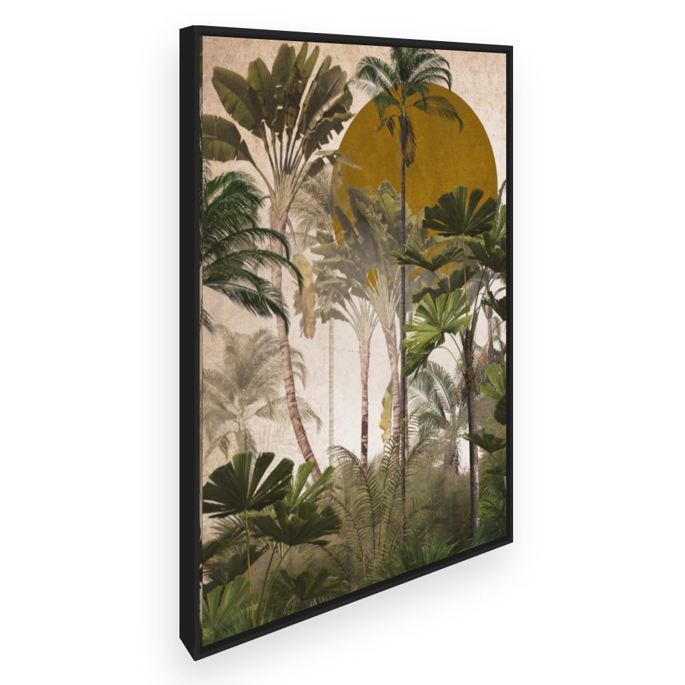 Toile Jungle exotique