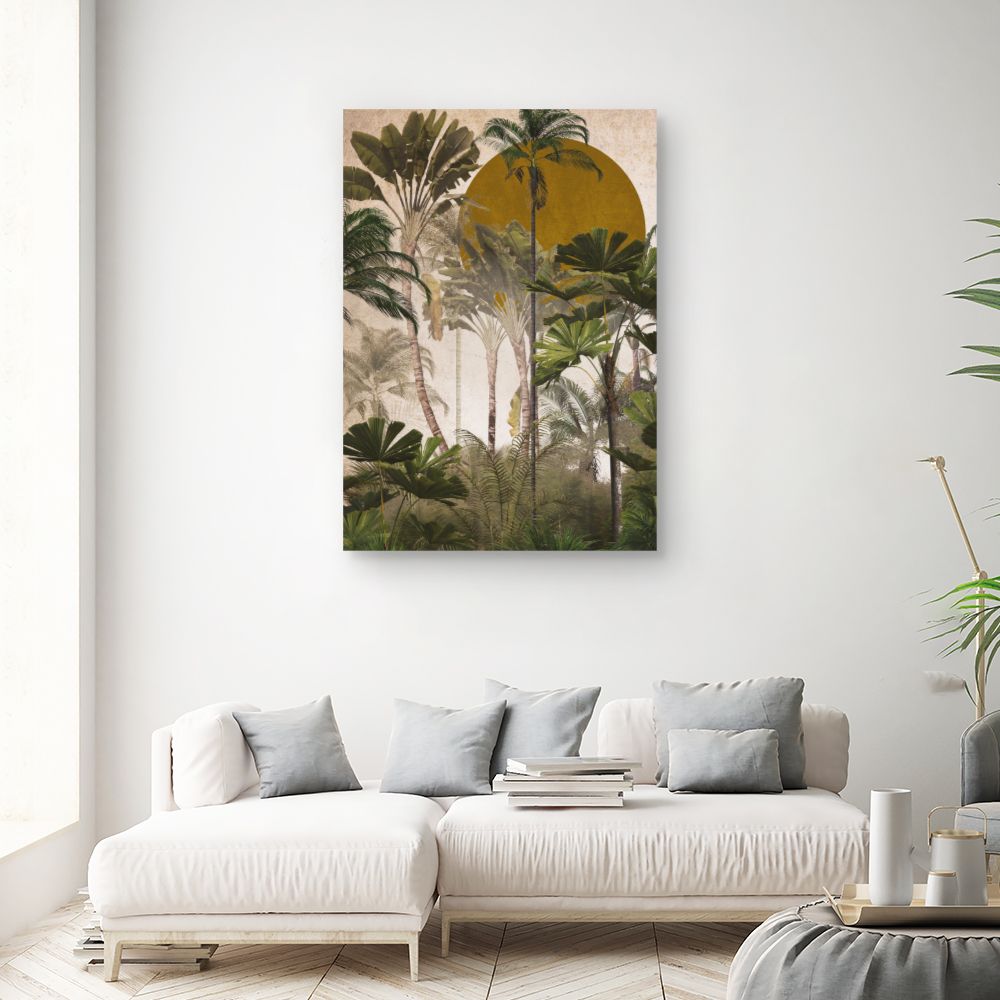 Tableau Jungle exotique