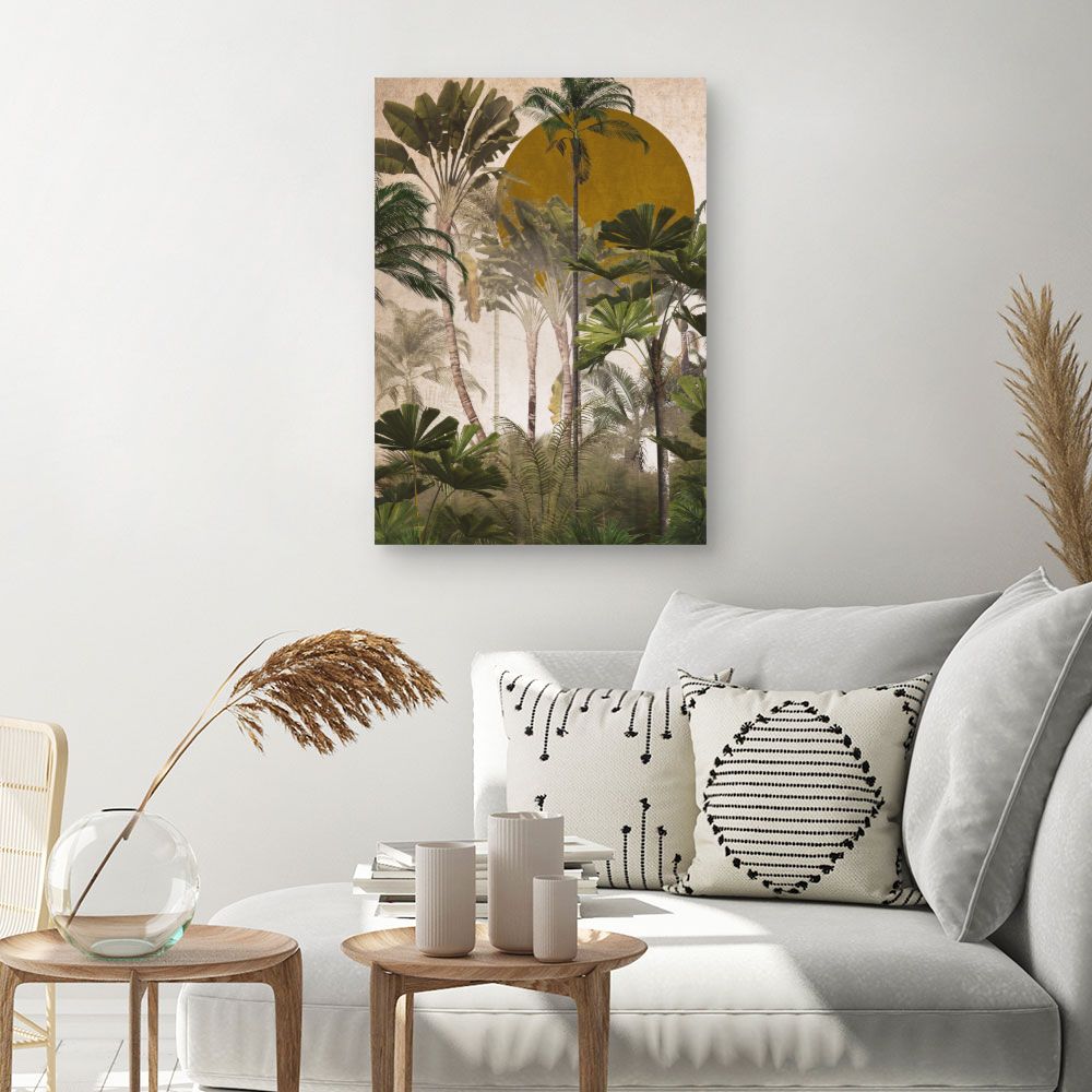 Tableau Jungle exotique