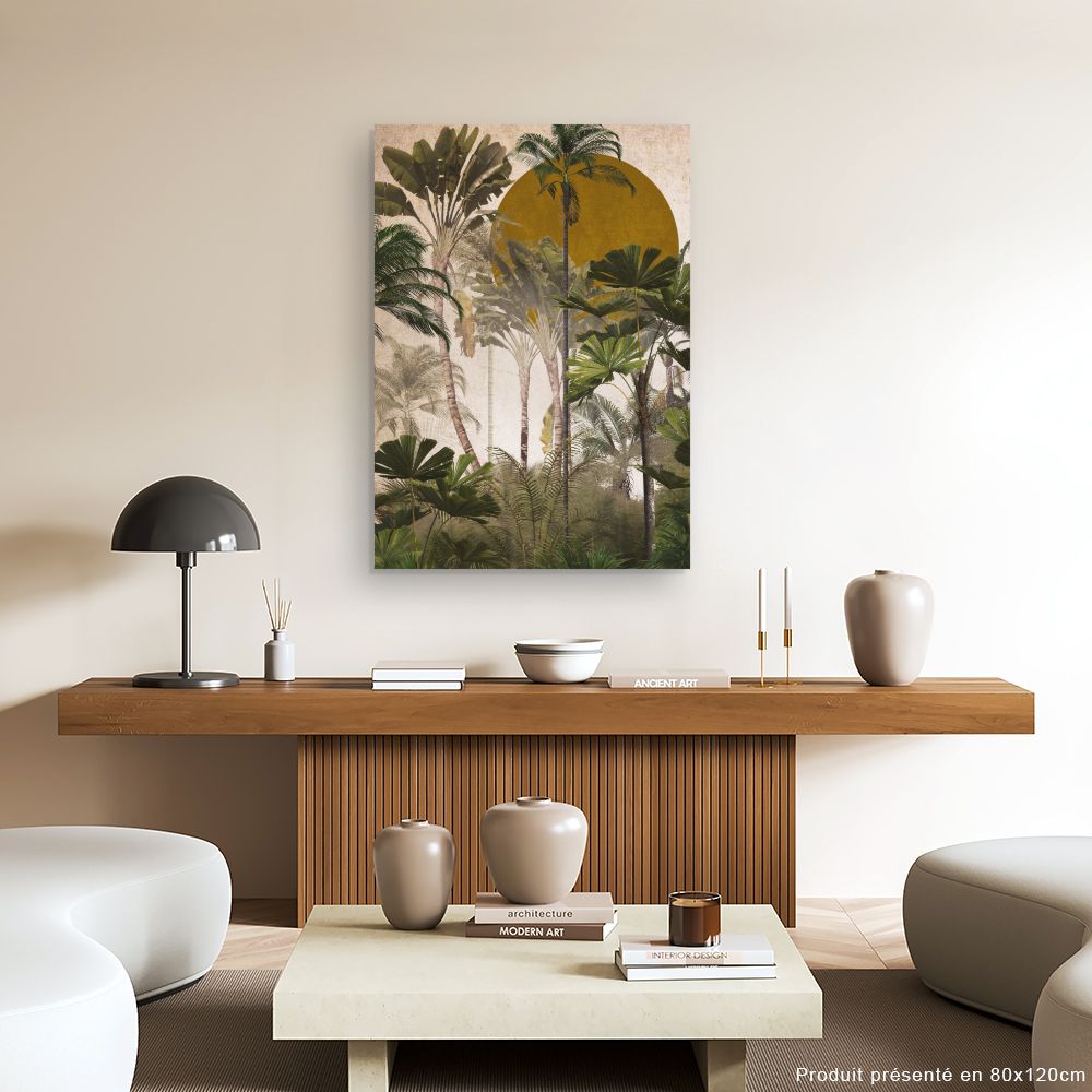 Tableau Jungle exotique