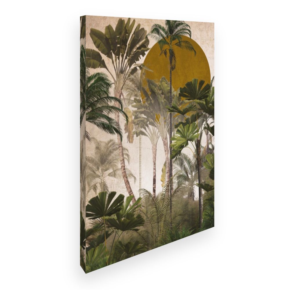 Toile Jungle exotique