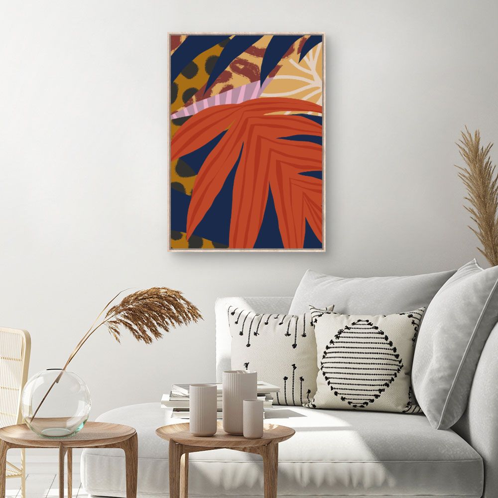 Tableau Feuilles exotiques