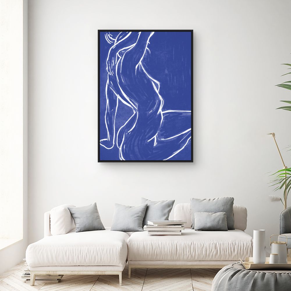 Tableau Silhouette élégante