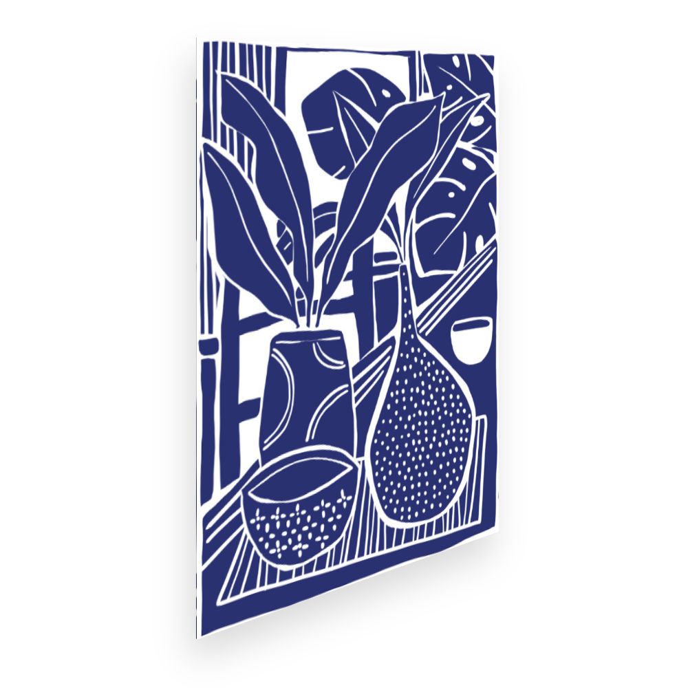 Affiche Feuillage stylisé