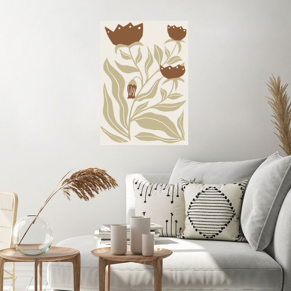 Affiche Fleurs élégantes