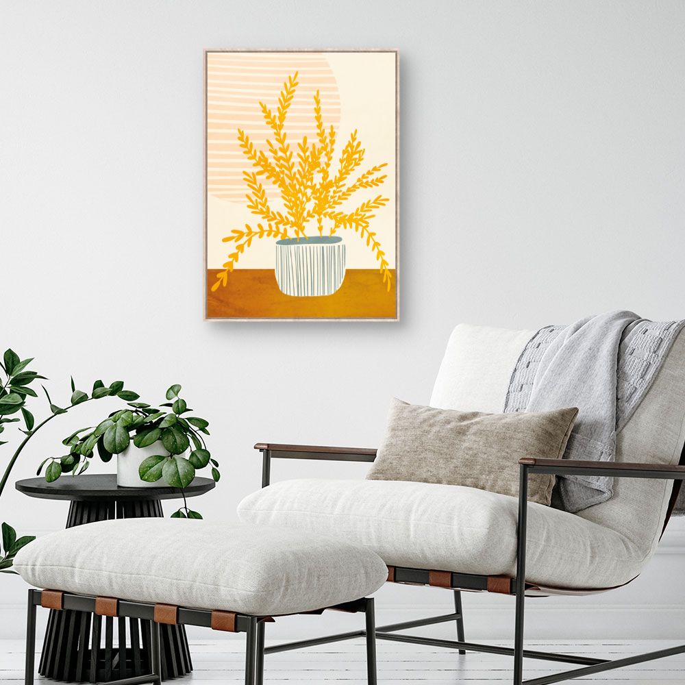 Tableau Plante ensoleillée