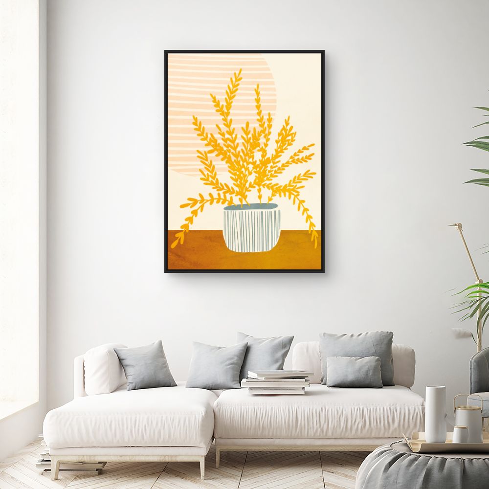 Tableau Plante ensoleillée