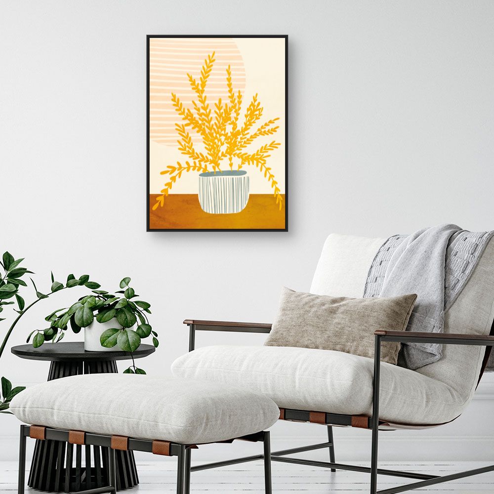 Tableau Plante ensoleillée