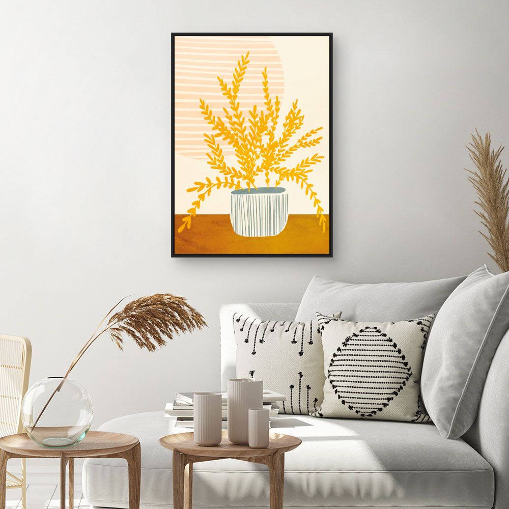 Tableau Plante ensoleillée
