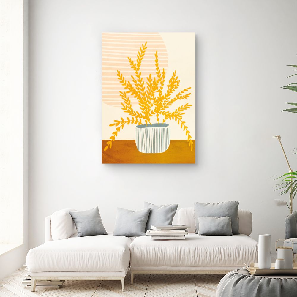 Tableau Plante ensoleillée