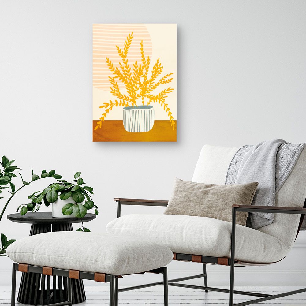 Tableau Plante ensoleillée