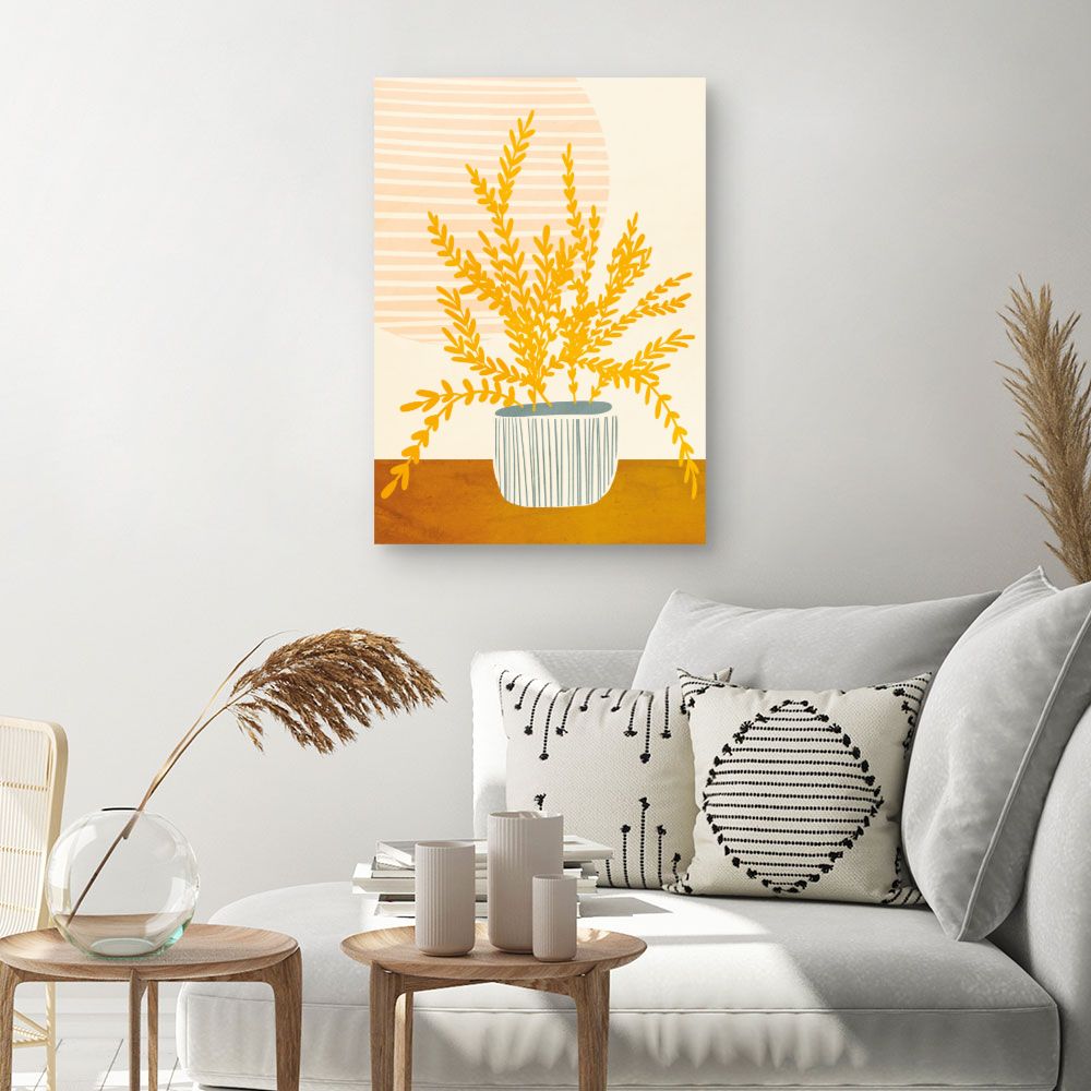 Tableau Plante ensoleillée