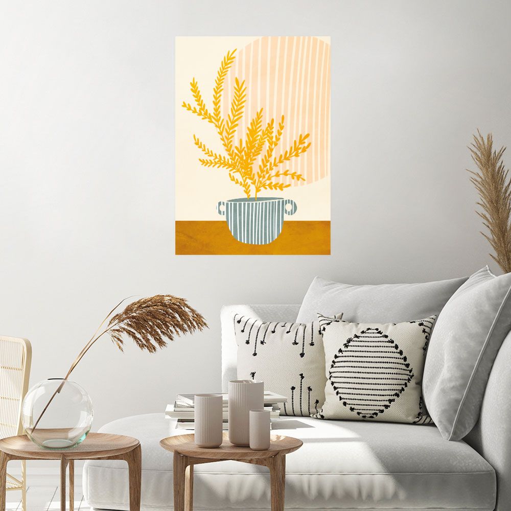 Affiche Plante en vase