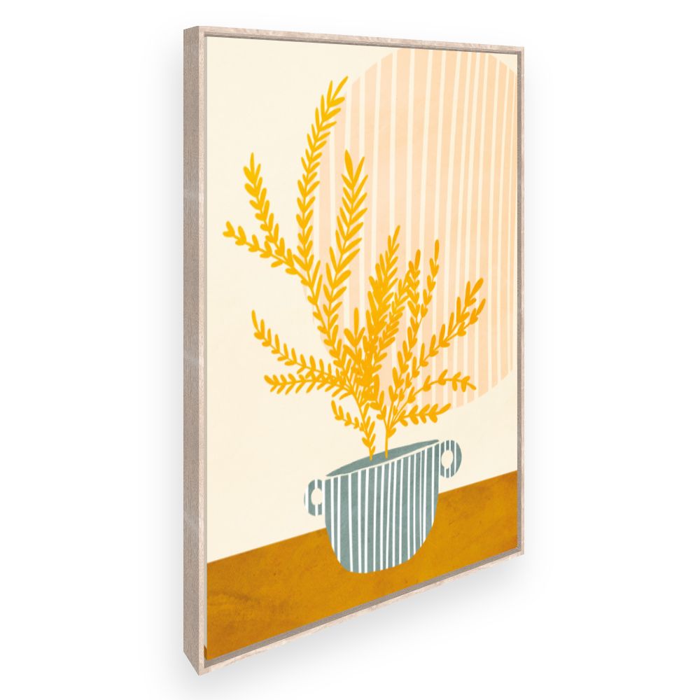 Toile Élégance végétale
