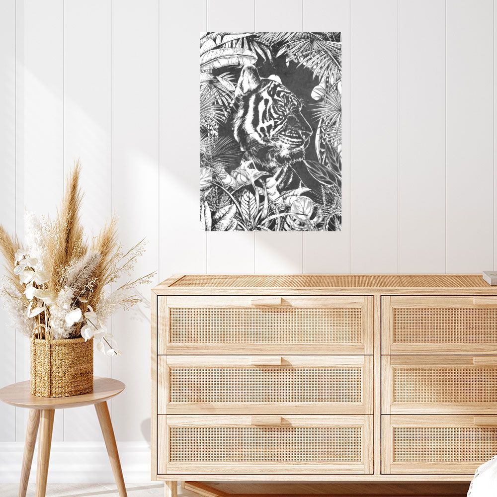 Affiche Tigre majestueux