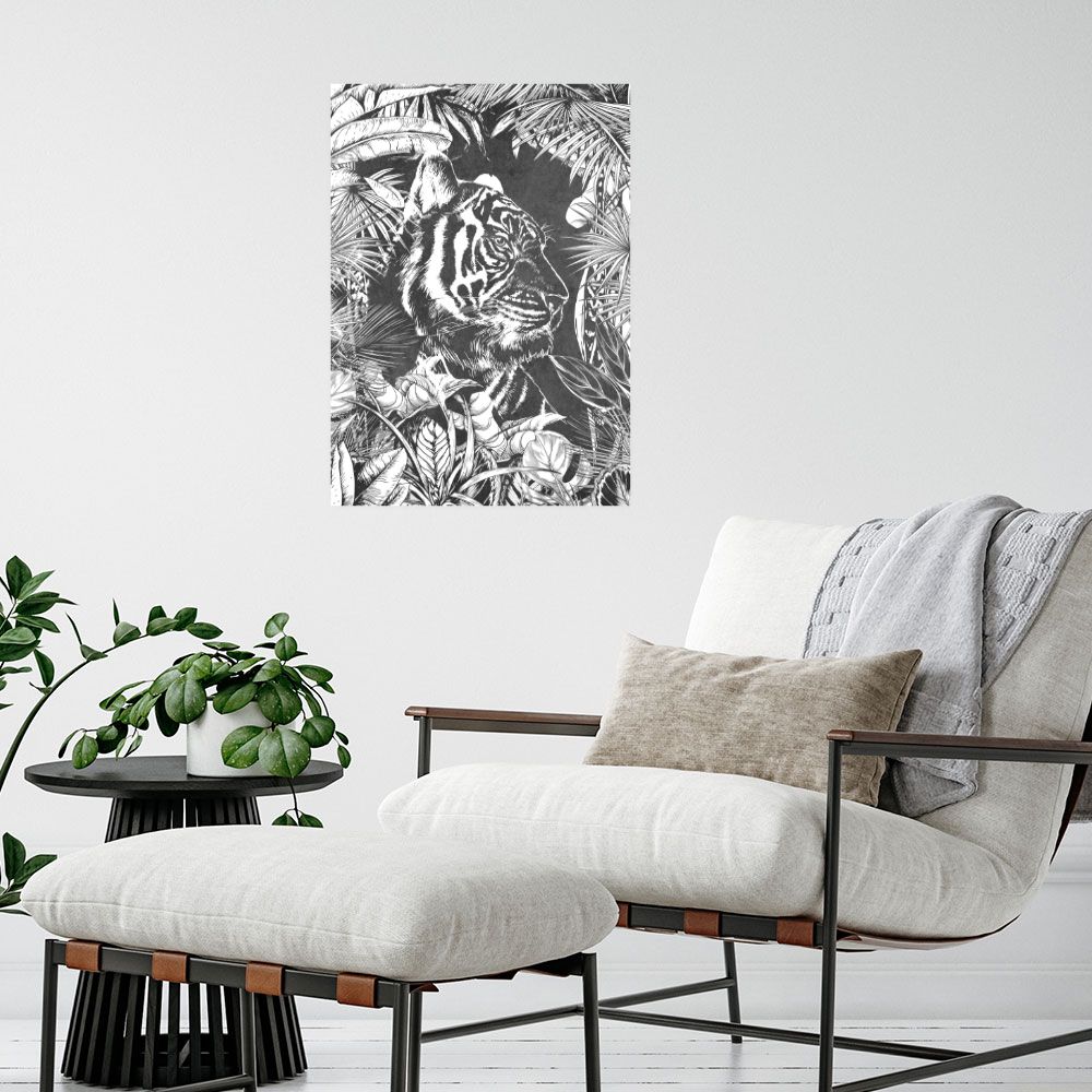 Affiche Tigre majestueux