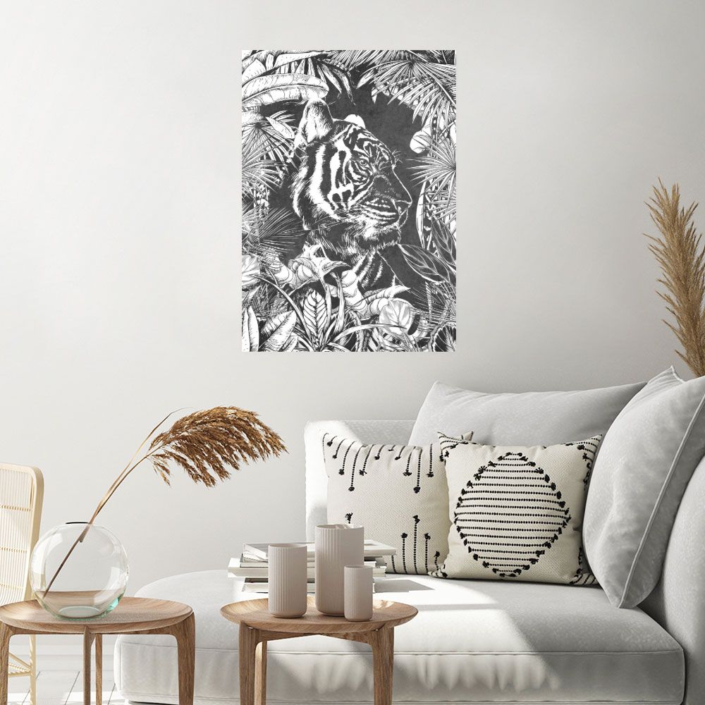Affiche Tigre majestueux
