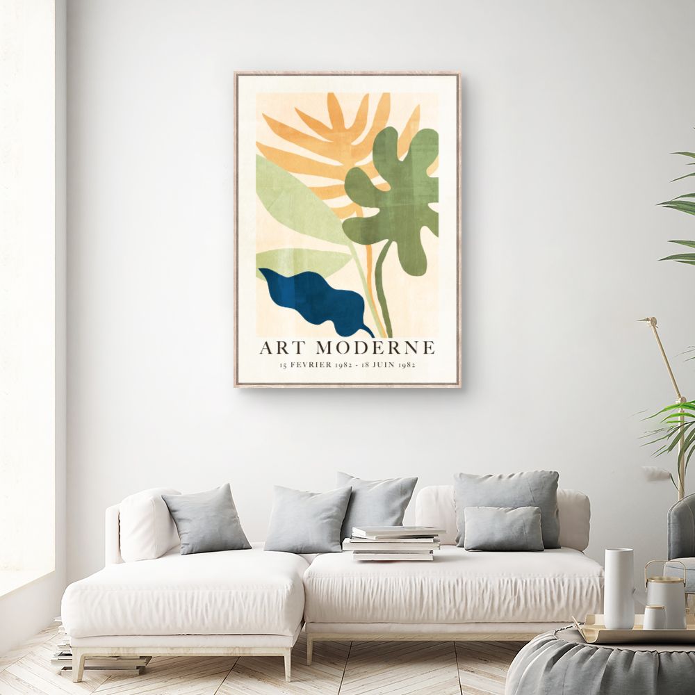 Tableau Feuilles abstraites