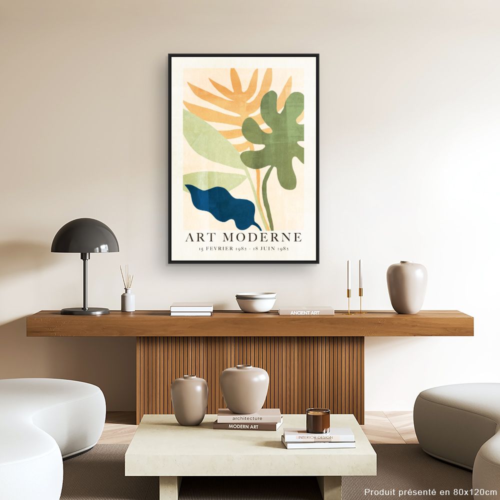 Tableau Feuilles abstraites