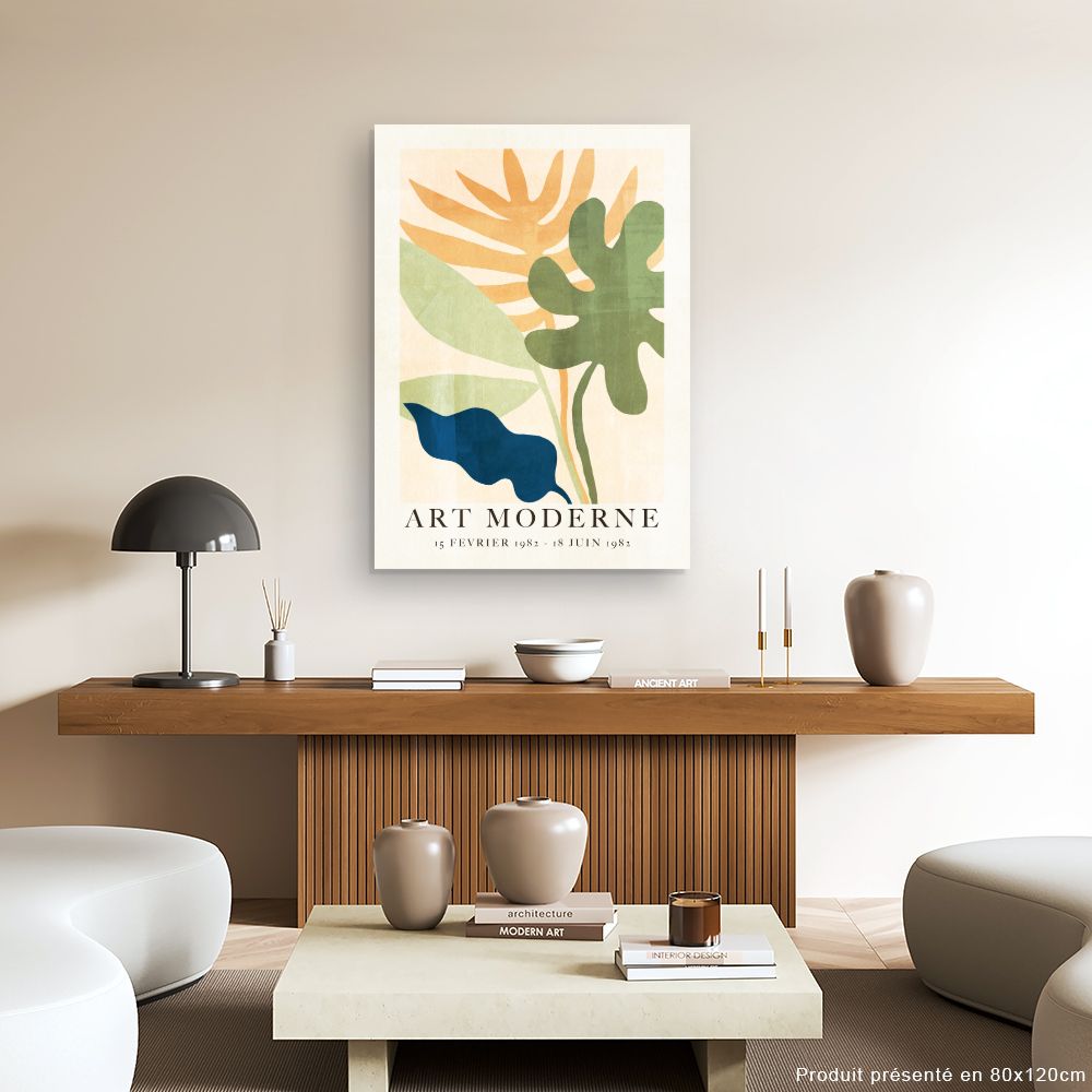 Tableau Feuilles abstraites