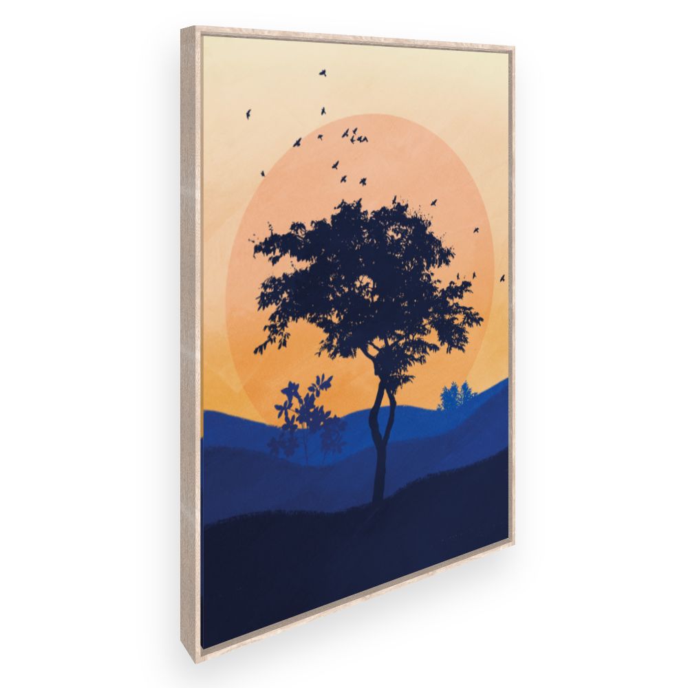 Toile Coucher de soleil