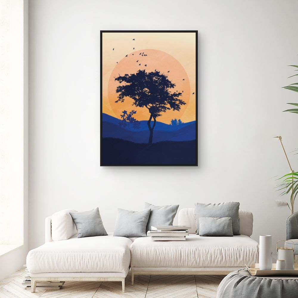 Tableau Coucher de soleil