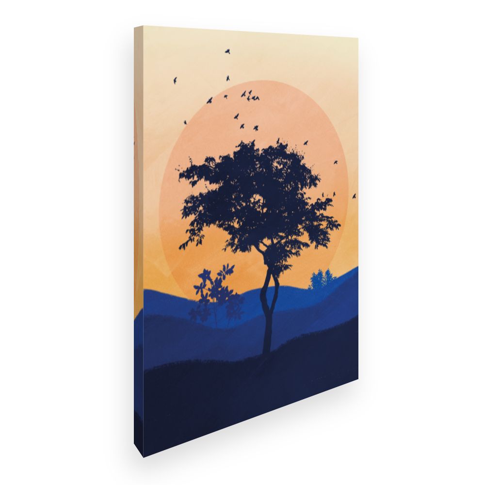 Toile Coucher de soleil