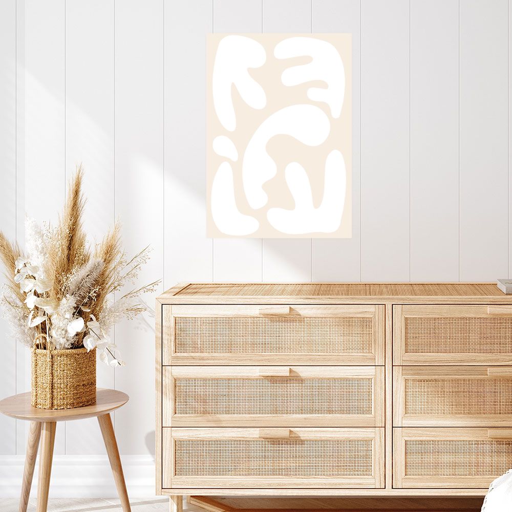 Affiche Formes ondulées