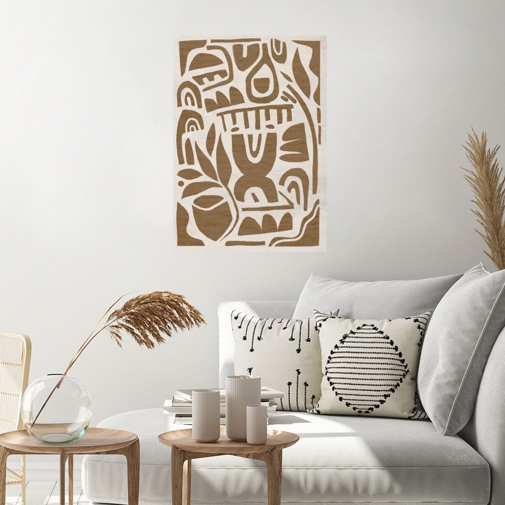 Affiche Motifs abstraits captivants