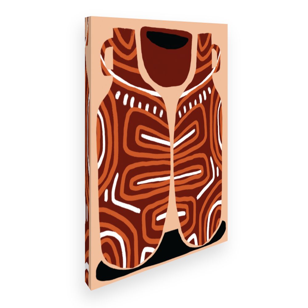 Toile Art tribal captivant