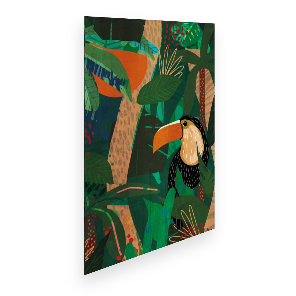 Affiche Jungle vibrante