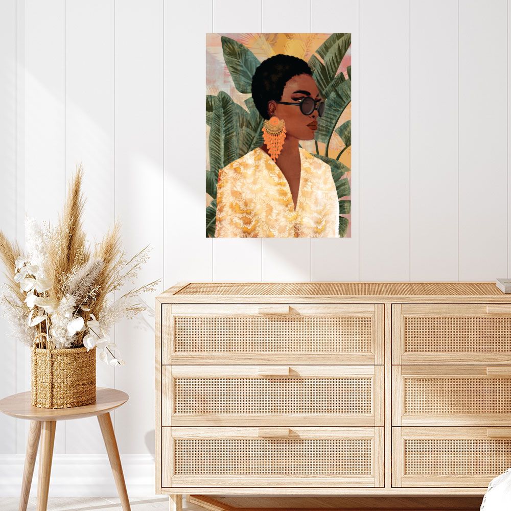 Affiche Élégance tropicale